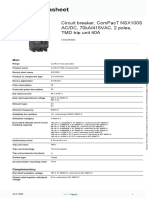 ComPacT NSX - New Generation - C10S2TM040