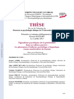 Figurations Psychiques de La Penetration Dans Sa Valence Passive - These 2013 (454 Pages - 2,4 Mo)