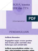 Asfiksia - Trauma - Lahir - TTN - 2 - .PPTX Filename UTF-8''asfiksia, Trauma Lahir, TTN