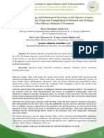 Anatomy, Physiology and Pathological Physiology of The Digestive Organs, Disorder of Digestion, Origin and Complications of Stomach and 12-Finger Ulcer Disease, Methods of Treatment