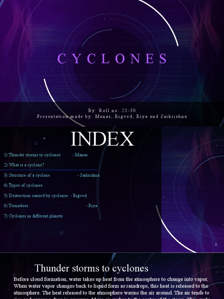 Cyclones Pdf Cyclone Tropical Cyclones