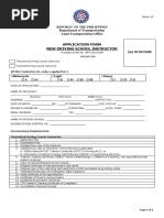 AF Form 171: Driver Training Request | PDF | Driver's License | Vehicles