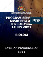 2021 SPM - Modul - Sarawak Biology Latihan Topikal Set 1