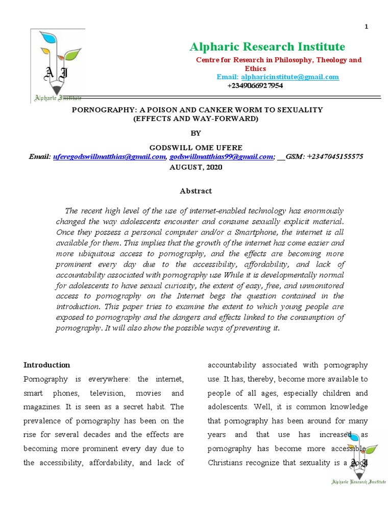 pornography-s-impact-on-youth-sexuality-pdf-human-sexual-activity