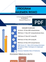 Program Manajemen Risiko FKTP