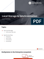 Local Storage and Synchronization