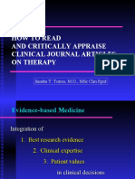 Critical Appraisal - Therapy - APT