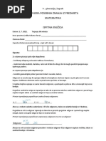 Zbirka Matematika Na Hrvatskom | PDF