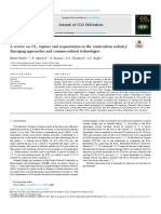 A Review On CO2 Capture and Sequestration in The Construction Industry Emerging Approaches and Commercialised Technologies