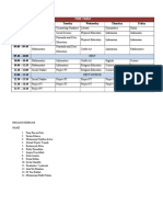 Time Table 7.7