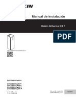 EHVZ-E6V, EHVZ-E9W Installation Manual 4PES629092-1D Spanish