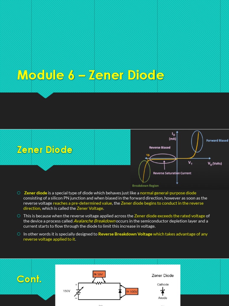 Zener Diode Class 12 Chapter
