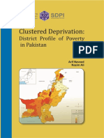Clustered Deprivation-District Profile of Poverty in Pakistan