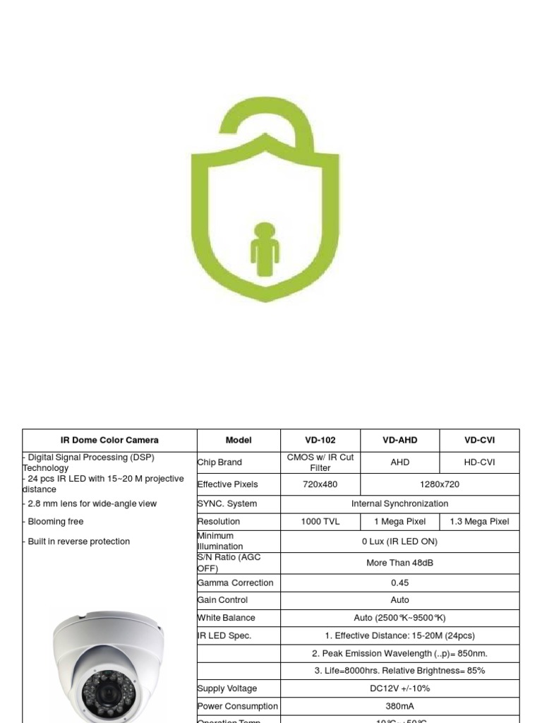 CCTVbrosur PDF Infrared Light Emitting Diode