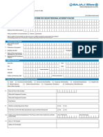 Claim Form For Group Personal Accident Policies