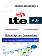 LTE (4th Generation Mobile)