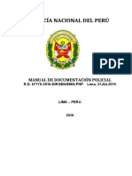 2016 MANUAL DE DOCUMENTACION POLICIAl