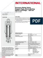 Hydac - Válvula Limitadora de Pressão DB12120A