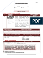 SESIONES DE APRENDIZAJE - 3° Grado