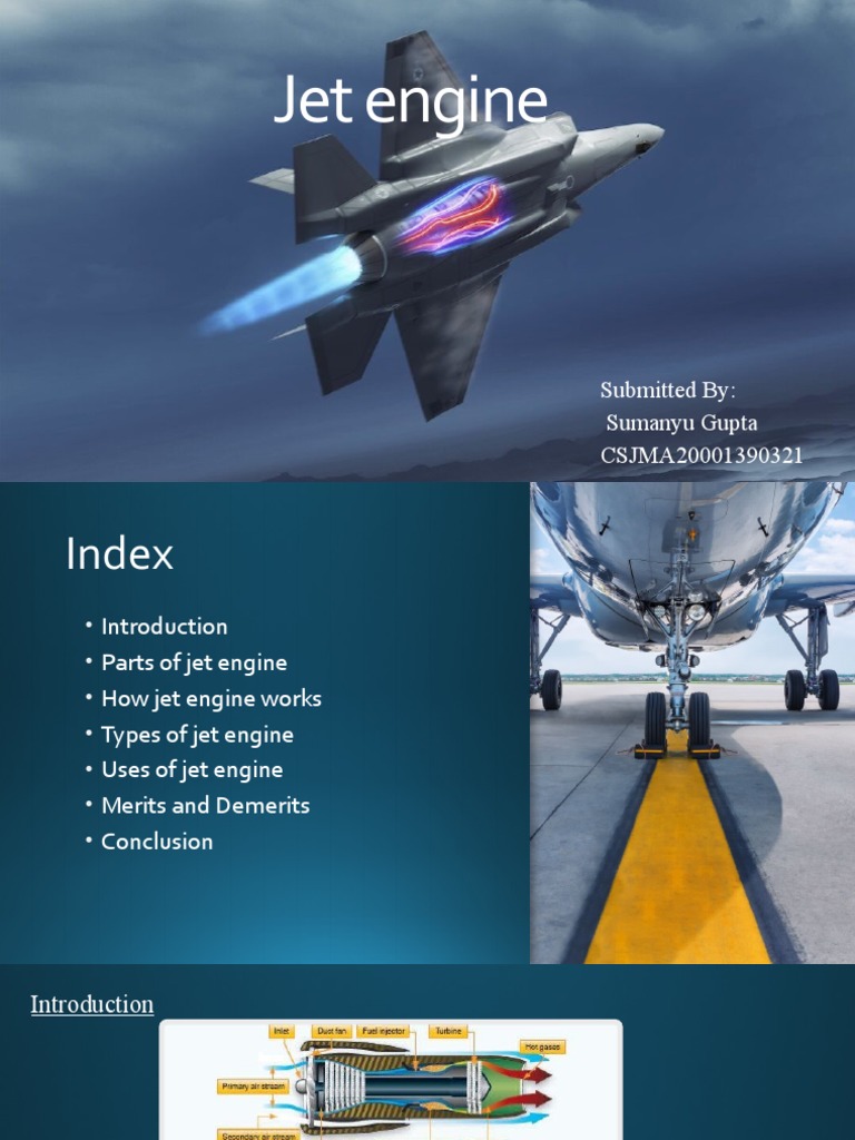 Jet Engine Power Point Presentation | PDF