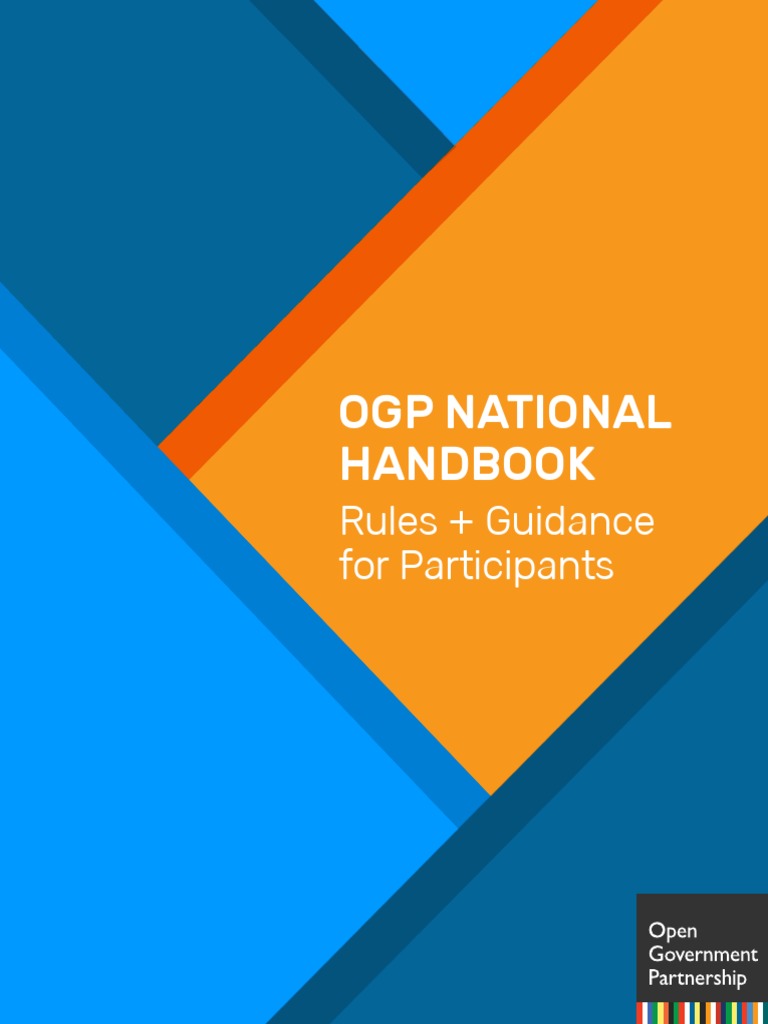 OGP National Handbook Overview | PDF | Governance | Government