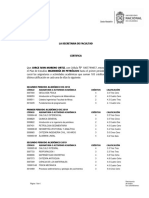 Segundo Periodo Académico de 2018: Código Asignatura O Actividad Académica Créditos Calificación