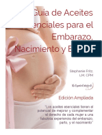 La Guía de Aceites Esenciales para El Embarazo, Nacimiento y Bebés
