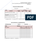 Evaluacion Del Coordinador