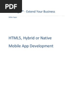 Download HTML5 Hybrid or Native Mobile App Development by elcaiz SN65749185 doc pdf