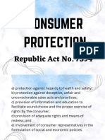 CONSUMER PROTECTION Group 4