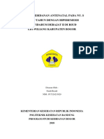 Asuhan Kebidanan Antenatal Pada Ny. S Usia 19 Tahun Dengan Hiperemesis Gravidarum Derajat Ii Di Rsud Leuwiliang Kabupaten Bogor