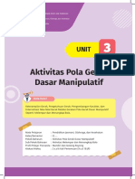 Buku Guru PJOK - Pendidikan Jasmani, Olahraga, Dan Kesehatan - Aktivitas Pola Gerak Dasar Manipulatif Buku Panduan Guru SD Kelas I Unit 3 - Fase A