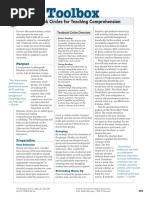 Textbook Circles For Teaching Comprehension