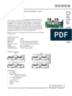 D.1.21.01 Multi-Mode Fiber Optic Network Card