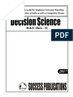 1 Decision Science