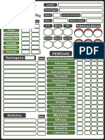 Ficha de Personagem Impressão