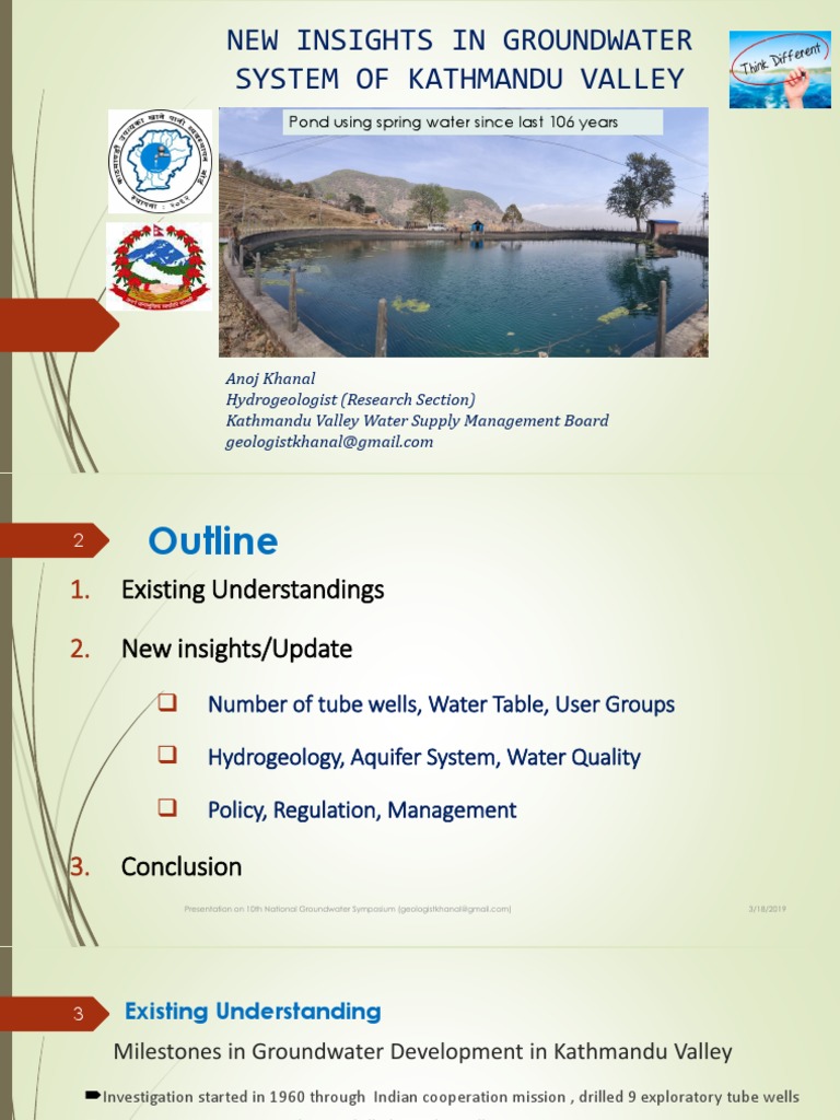 10national GW Symposium PDF Groundwater Hydrogeology