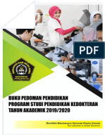 Buku Pedoman Program Studi Pendidikan Kedokteran 20192020