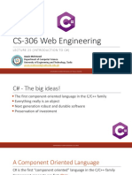 Lect 25-26 (Introduction To CSharp)