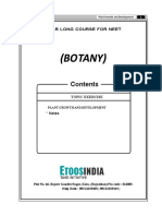 Notes - Plant Growth & Development