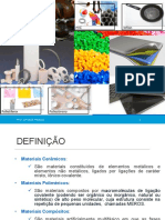 Cerâmico, Polímeros e Compósitos