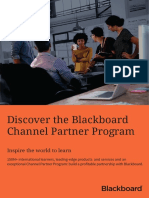 Discover Blackboard Channel Partner Program