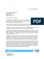 Carta Tigo - 13402394