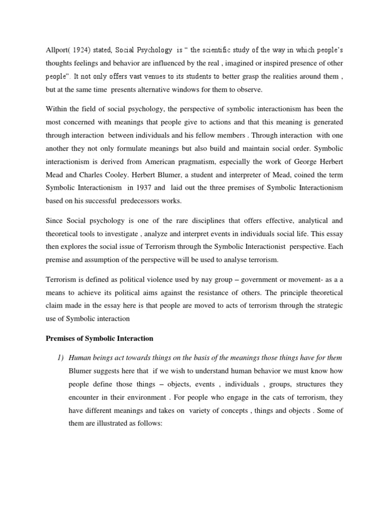 terrorism essay pdf