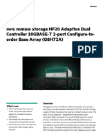 HPE Nimble Storage HF20 Adaptive Dual Controller 10GBASE-T 2-Port Configure-To-Order Base Array-PSN1010649434USEN