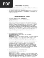 Lecturas voluntarias 4º eso  2011-2012