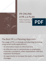 A PR 2.0 Plan