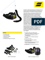 ESAB EPR-X1 - PAPR - Fact - Sheet - GL - DE