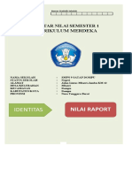 Format Nilai Raport Fatah