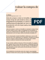 Cómo Evaluar La Compra de Una Casa